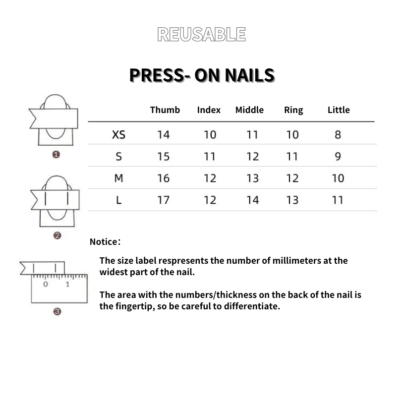 Bamboo Press on Nail - Laura MarlaPress on Nail