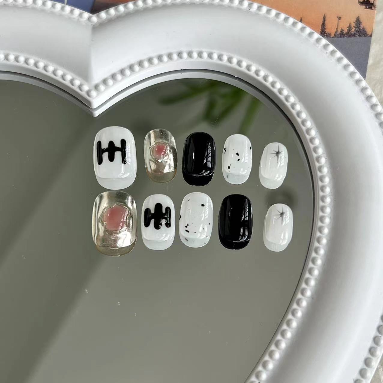 Chrome Heart Panda Press on Nail - Laura MarlaPress on Nail