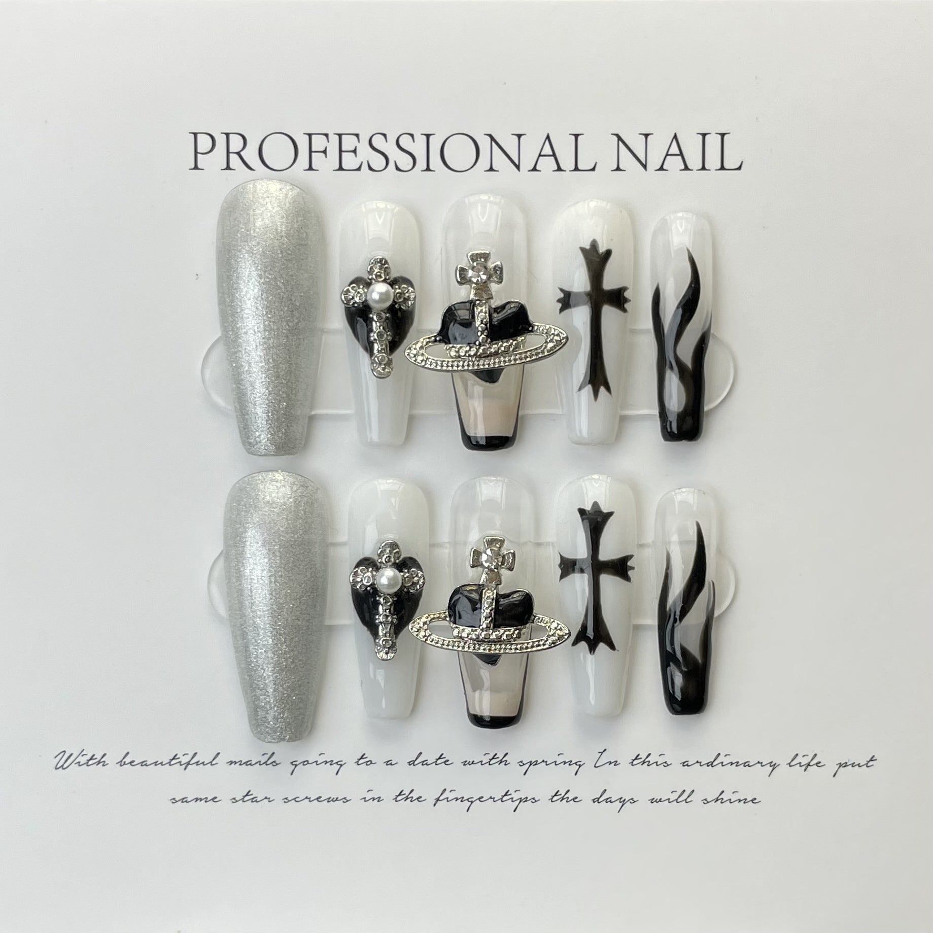 Chrome Punk Press on Nail - Laura MarlaPress on Nail