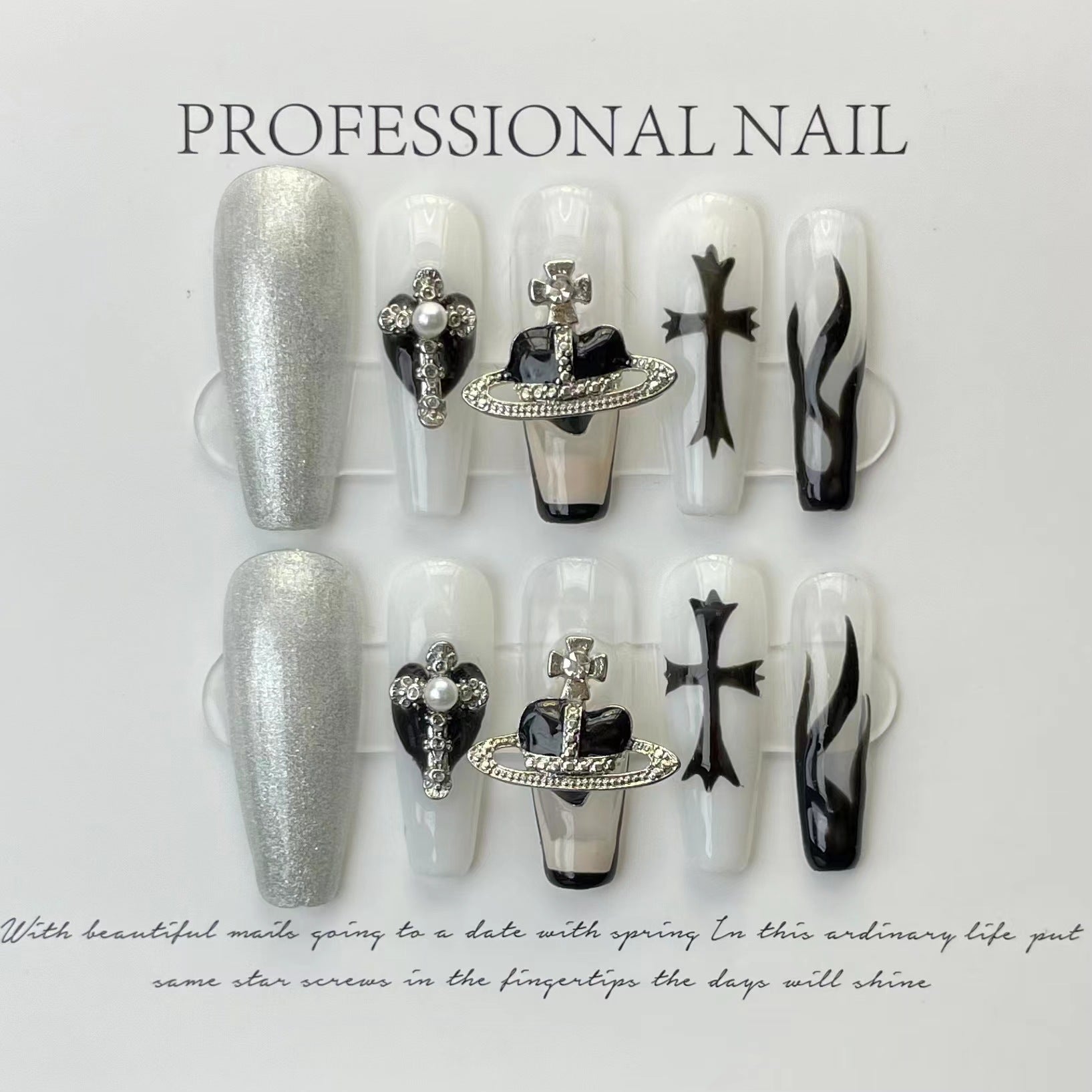 Chrome Punk Press on Nail - Laura MarlaPress on Nail
