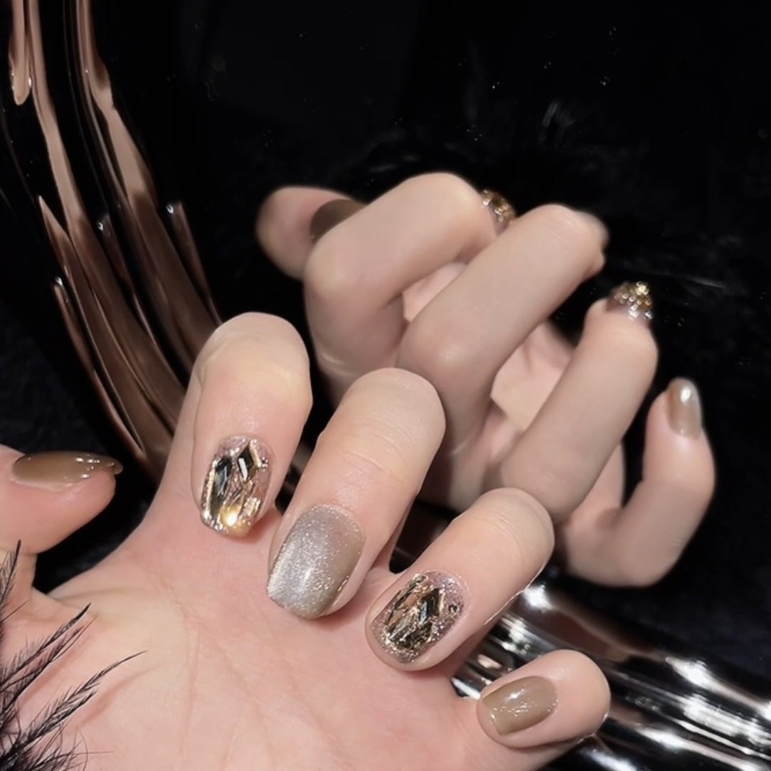 Milk Tea Press on Nail - Laura MarlaPress on Nail