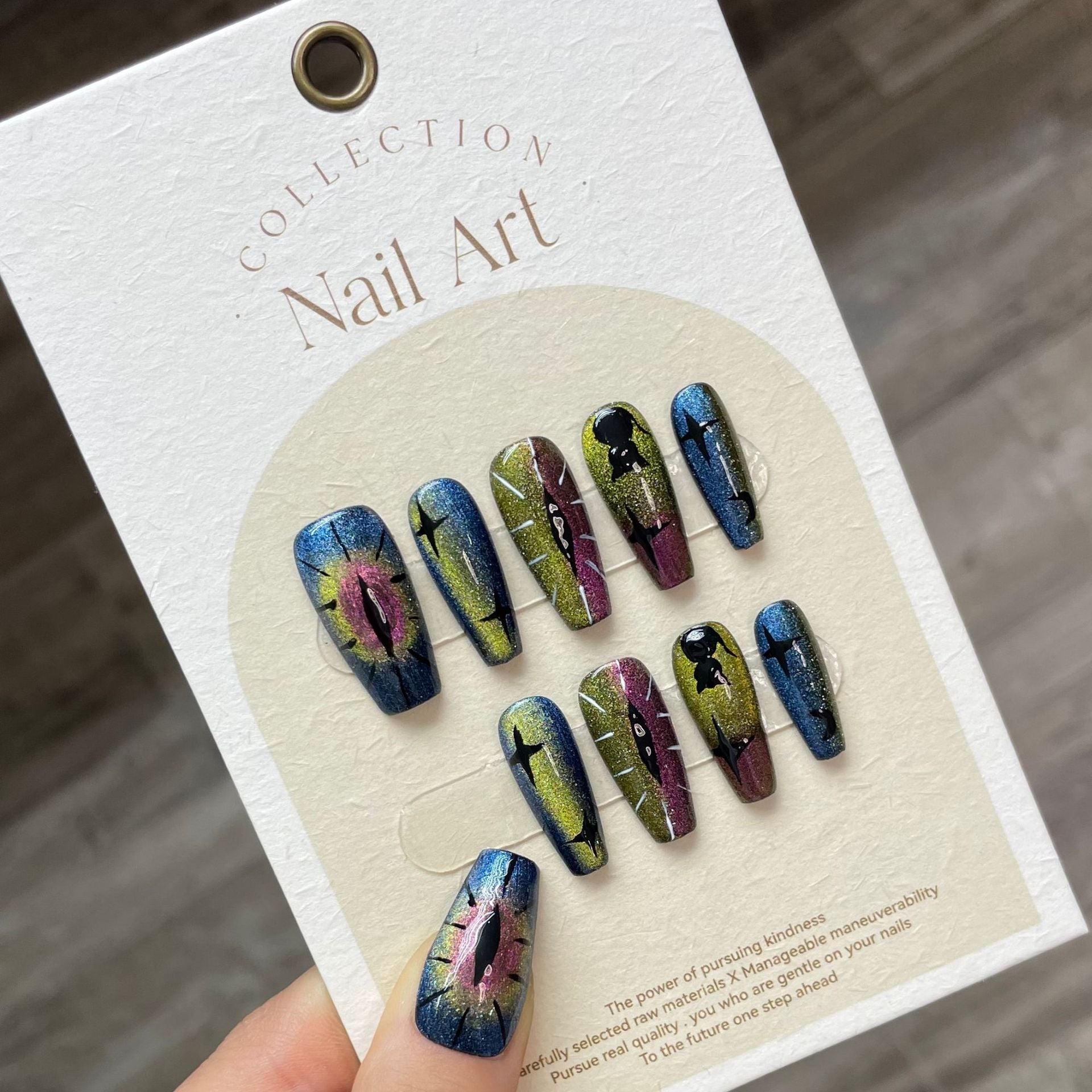 Moon Devil's Eye Press on Nail - Laura MarlaPress on Nail