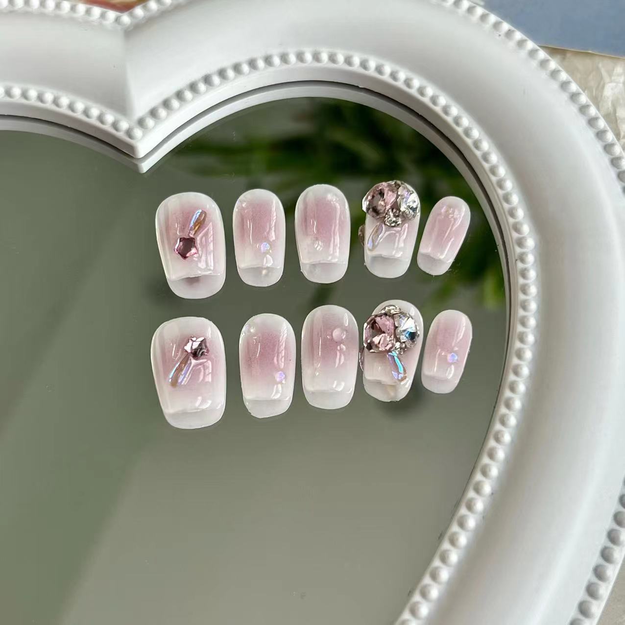 Super Fairy Pink Blusher Press on Nail - Laura MarlaPress on Nail